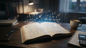 Algebraic formulas and identities for beginners with equations and mathematical expressions
