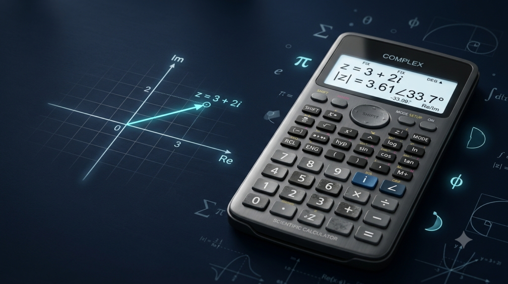 Complex Number Calculator for solving complex number operations and visualizing real and imaginary parts.