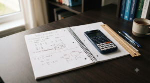 Ratio and proportion formulas with mathematical equations and comparison diagrams