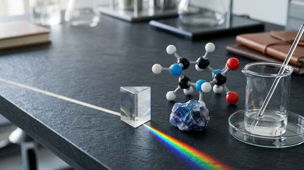 Scientific laboratory objects illustrating essential scientific terminology for beginners.