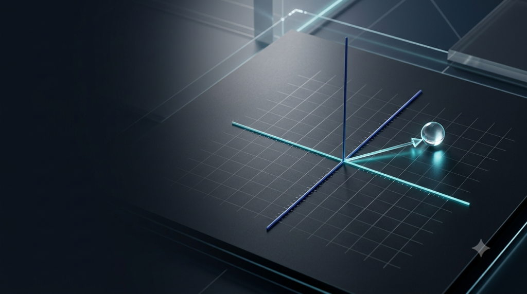Real and imaginary axes illustrating the geometric representation of complex numbers on a coordinate plane.